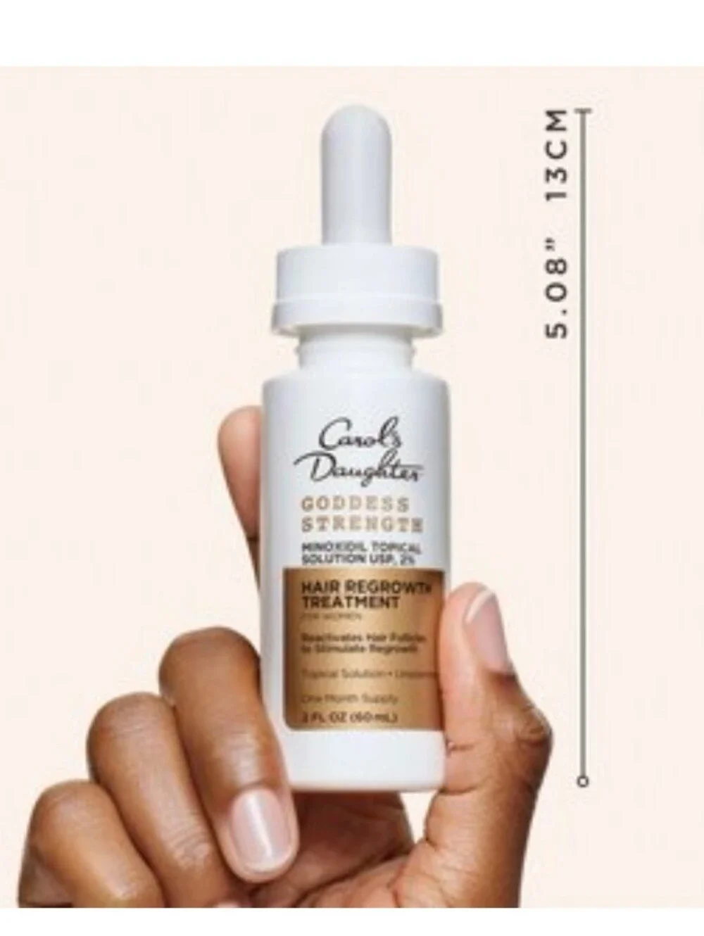 Carol's Daughter Goddess Strength 2% Minoxidil Solution Hair Regrowth Treatment
